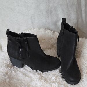Mix No. 6 Black Ankle Booties